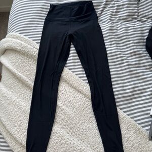 Lululemon Align Black Ribbed Leggings